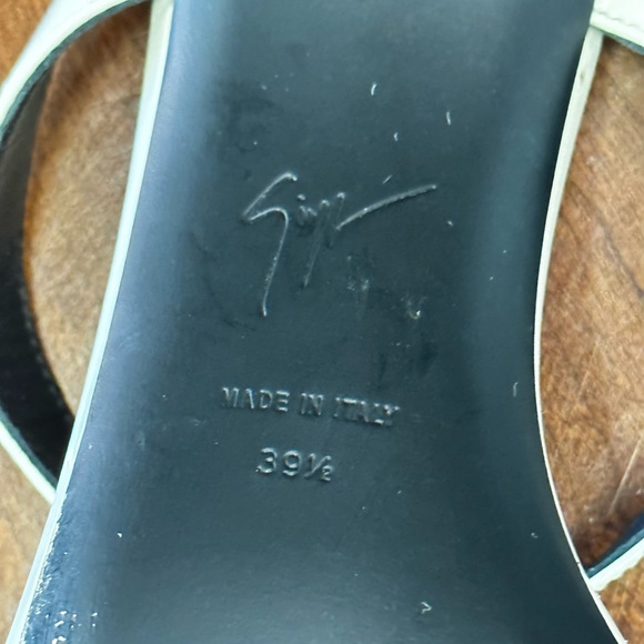 Giuseppe Zanotti square toe 2 band mules EU 39.5 - Picture 6 of 8